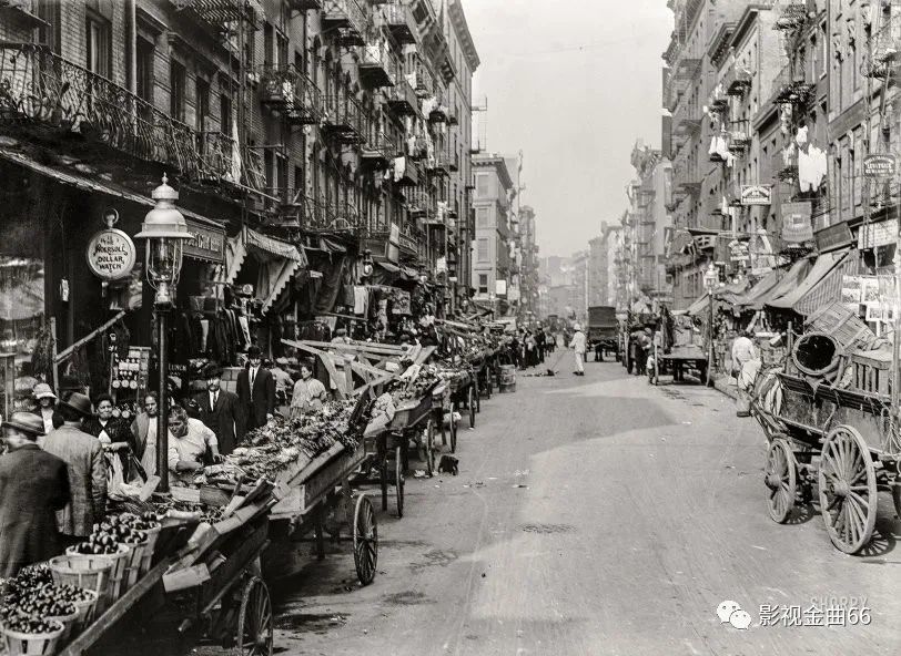 20世纪初,一组美国街头老照片