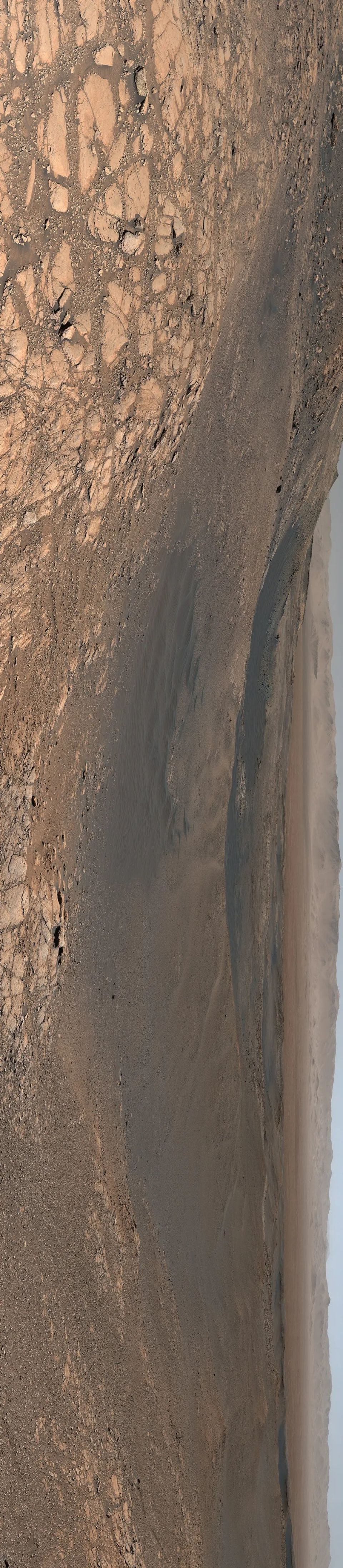火星图像,惊人的分辨率所呈现出的奇特景观,勾勒着这个美丽古老星球