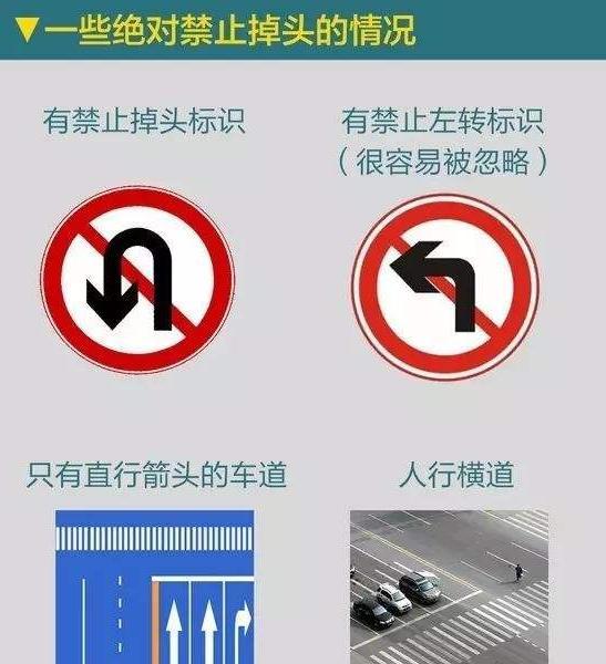 红灯禁止左转却能掉头交警这都不知道你还敢开车