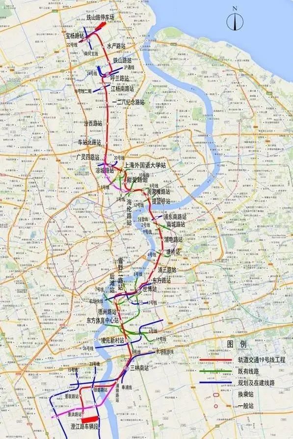 上海2030年前将建这14条新地铁累计达30条