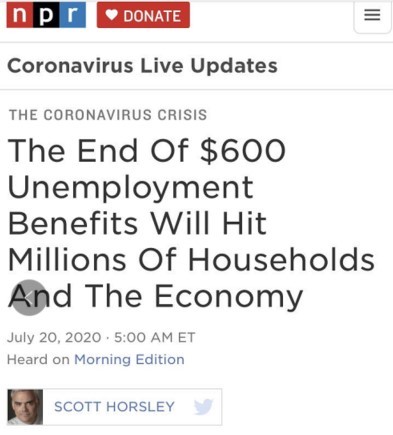 美国财政坠崖：2500万人生计堪忧