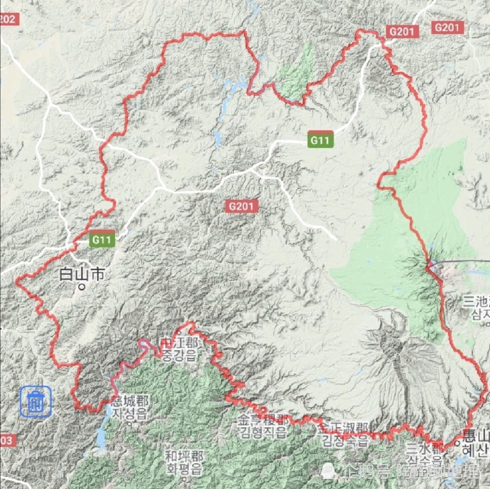 白山市各区县市建成区排名浑江区最大长白县最小了解一下