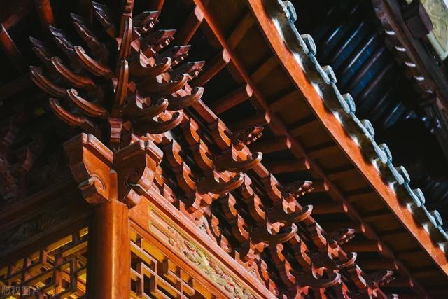 仿古建筑斗拱古建屋顶上的绝美艺术