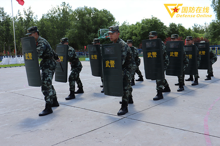 夏日练兵忙 走进武警北京总队执勤第十二支队