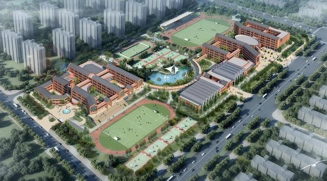 红莲湖学校效果图