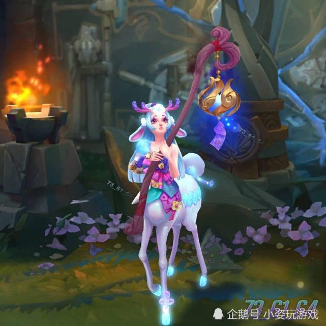 lol壁纸收藏03:灵魂莲华莉莉娅,锤石,提莫!人马的女儿
