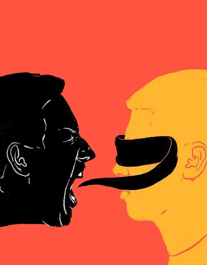 管好自己的嘴,8幅哲理插画,让你体验到语言的威力