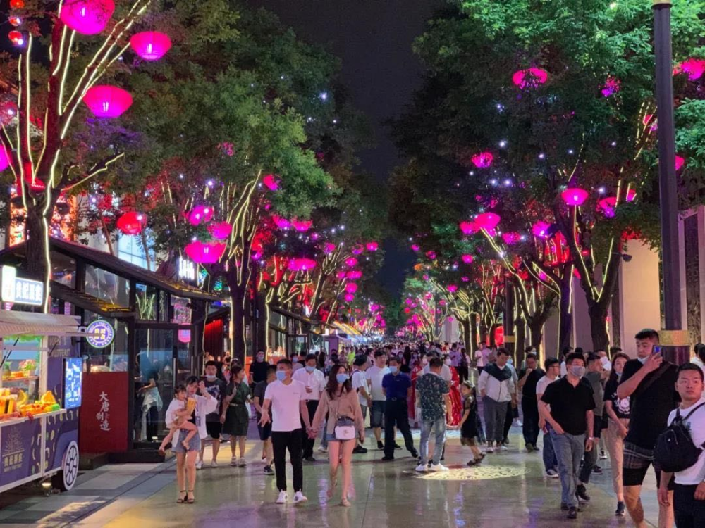 首批全国示范步行街,西安大唐不夜城成功入选