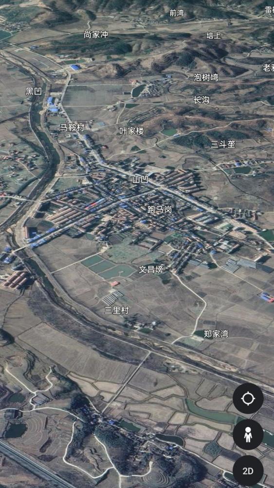 大悟县各乡镇3d卫星图全景,看看哪个乡镇最美?