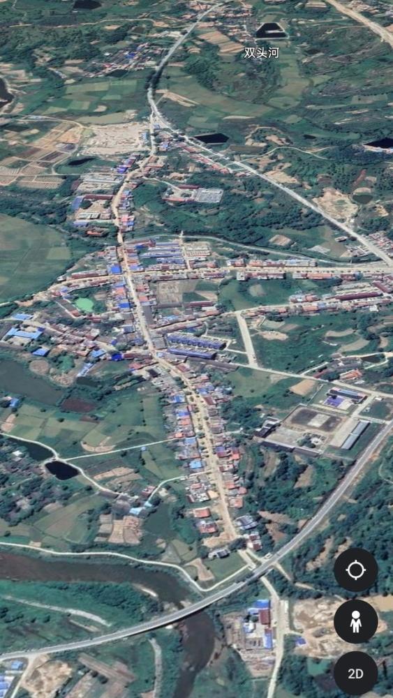 大悟县各乡镇3d卫星图全景,看看哪个乡镇最美?