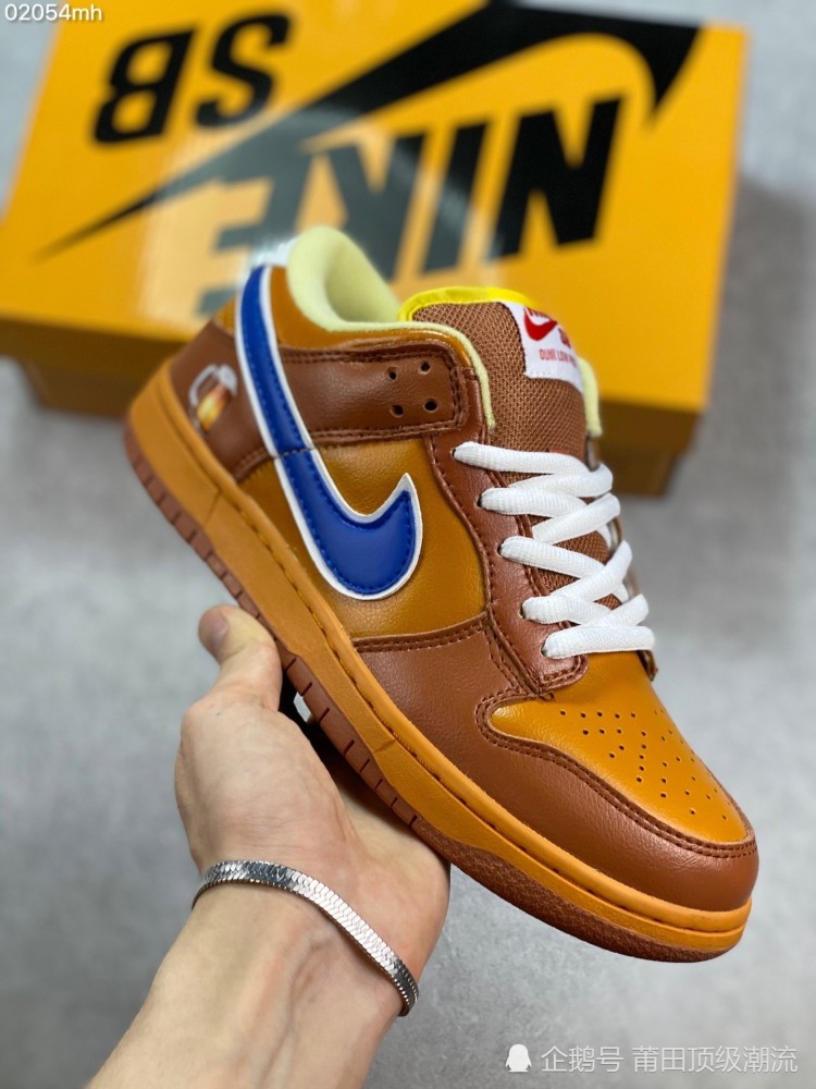 NikeSBDunkLow“咖啡色”联名扣篮系列