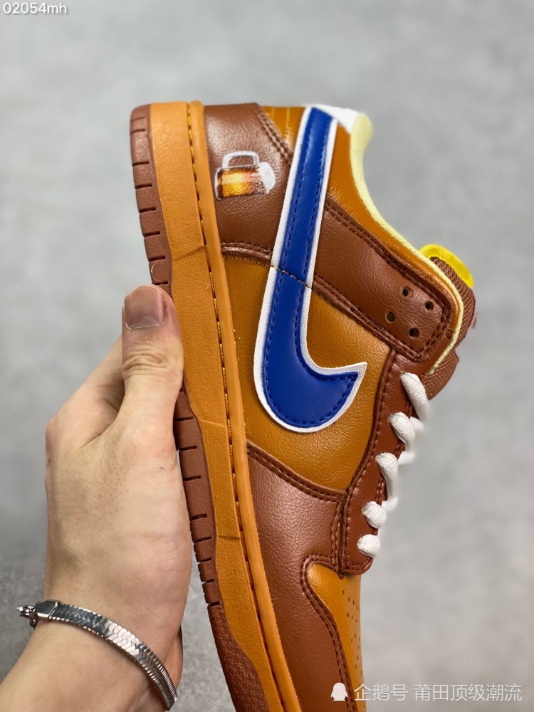 NikeSBDunkLow“咖啡色”联名扣篮系列