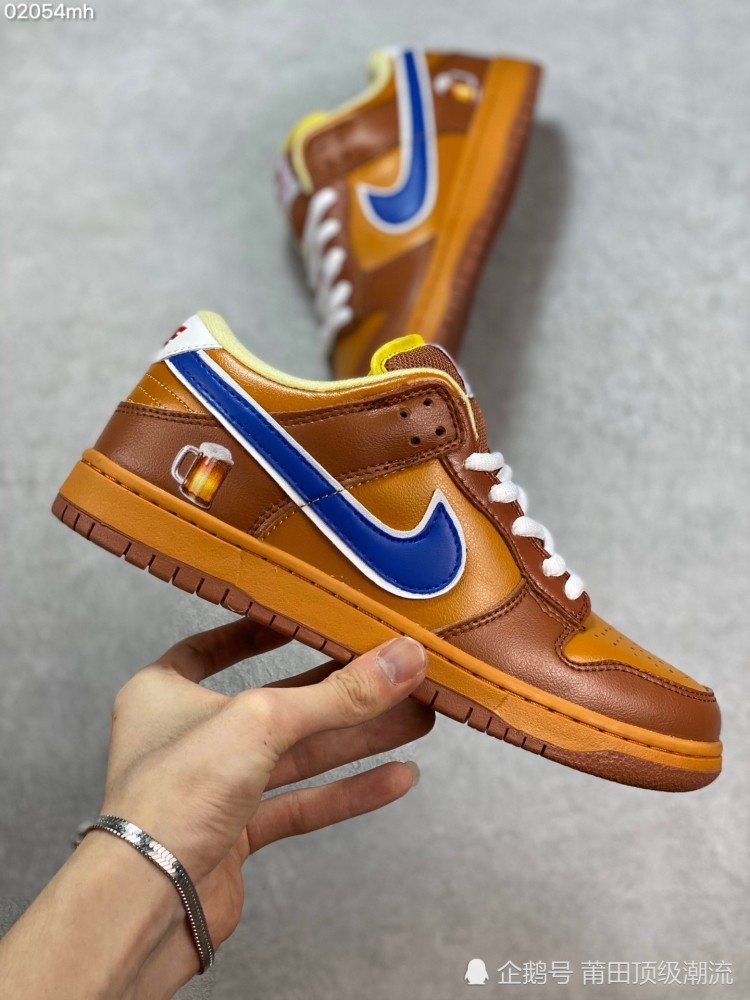 NikeSBDunkLow“咖啡色”联名扣篮系列