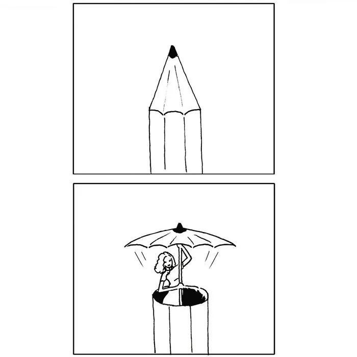 一些很有意思的画,太有创意了