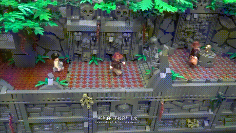 超强还原度的乐高夺宝奇兵moc模型