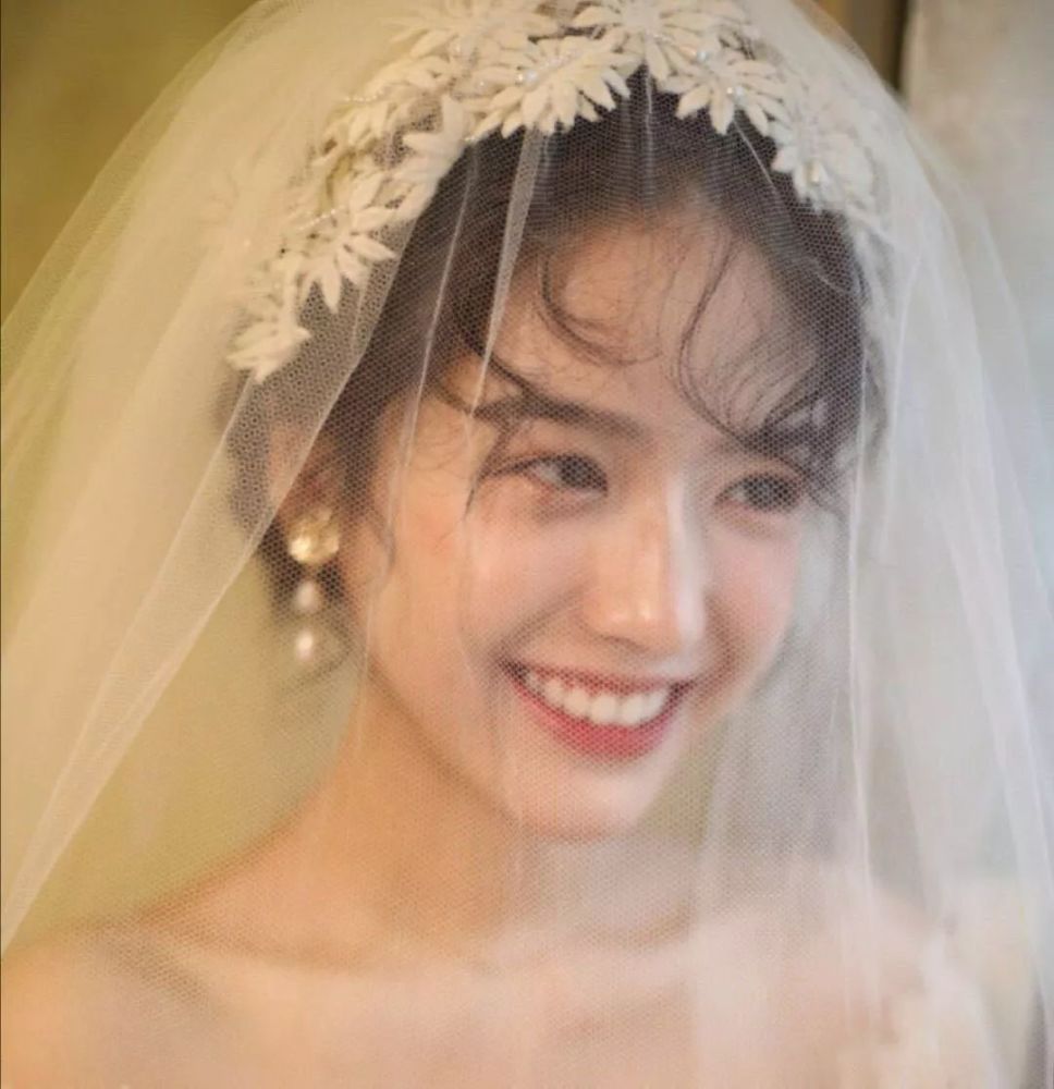 婚纱头像丨白色系列女生头像