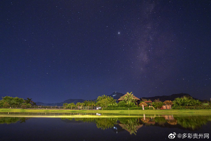 你好！美美的海南银河星空