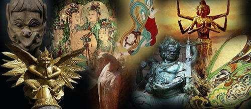 八部包括:一天众,二龙众,三夜叉,四乾达婆,五阿修罗,六迦楼罗,七紧那