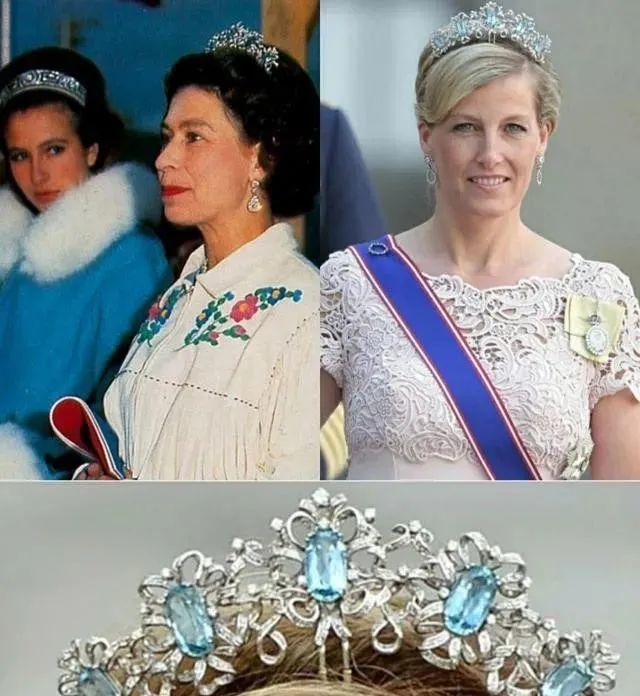 苏菲王妃的海蓝宝石王冠
