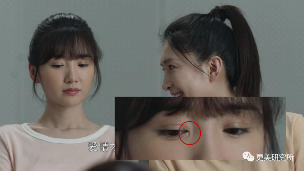 翻了100张照片，才发现她是贵圈换头最失败的女星