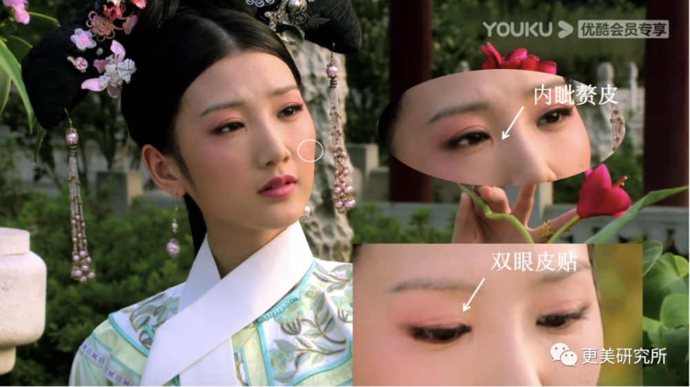 翻了100张照片，才发现她是贵圈换头最失败的女星