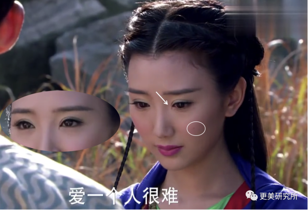 翻了100张照片，才发现她是贵圈换头最失败的女星