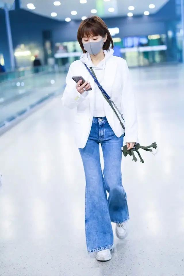 对王子文不服不行,她私服简直是小个子穿搭模板,150女生也适合