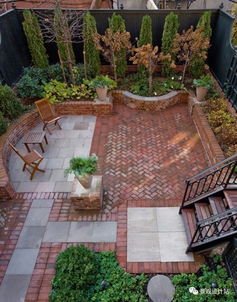 花园地面5种新铺法最小的庭院超美超意境