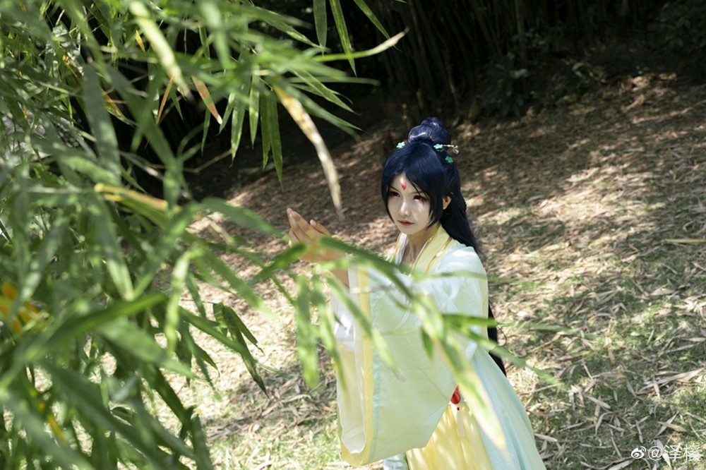 狐妖小红娘,东方淮竹cosplay