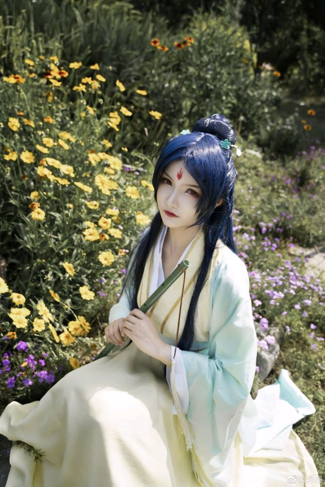 狐妖小红娘,东方淮竹cosplay