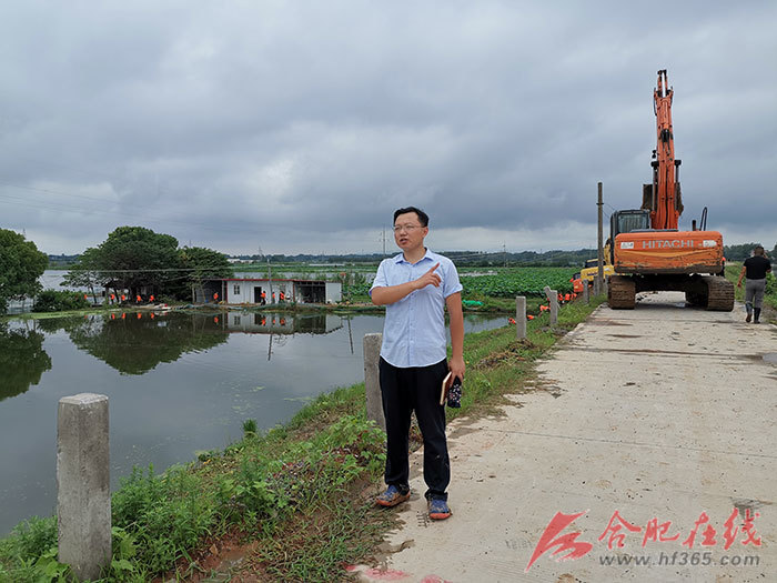 见证在合肥庐江扒堤分洪现场有一种精神叫顾大局