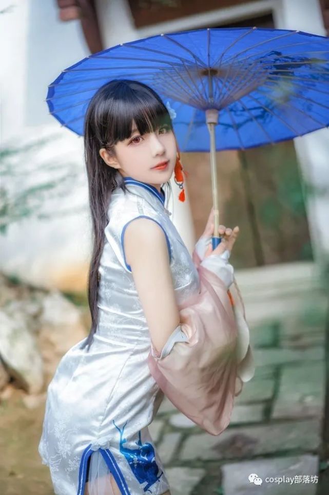 cos:碧蓝航线-温婉精致的旗袍逸仙