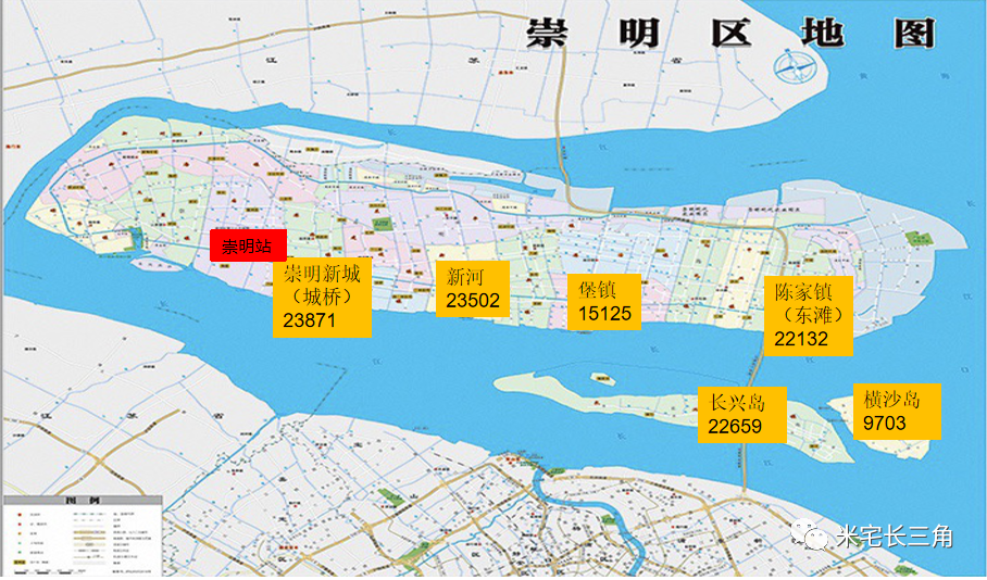 首发!上海 环沪20区县250板块房价地图