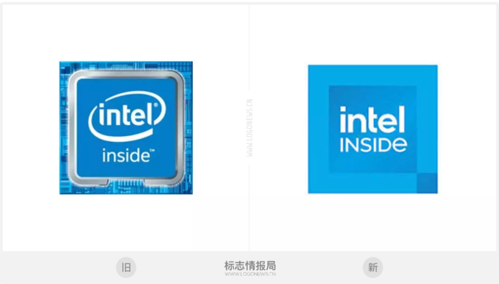 注意的是,在全部灰色版本中,只有 intel inside 的新logo出现了经典的