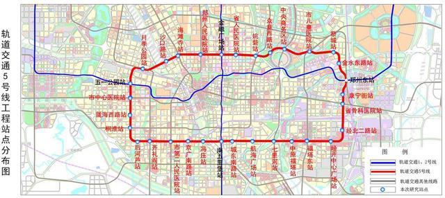 郑州市地铁建设进度以及未来规划!