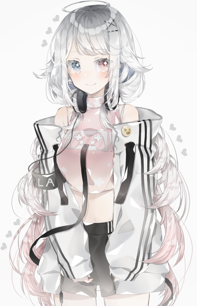 清淡的色调,超清新的画风,养眼的二次元少女美图插画分享