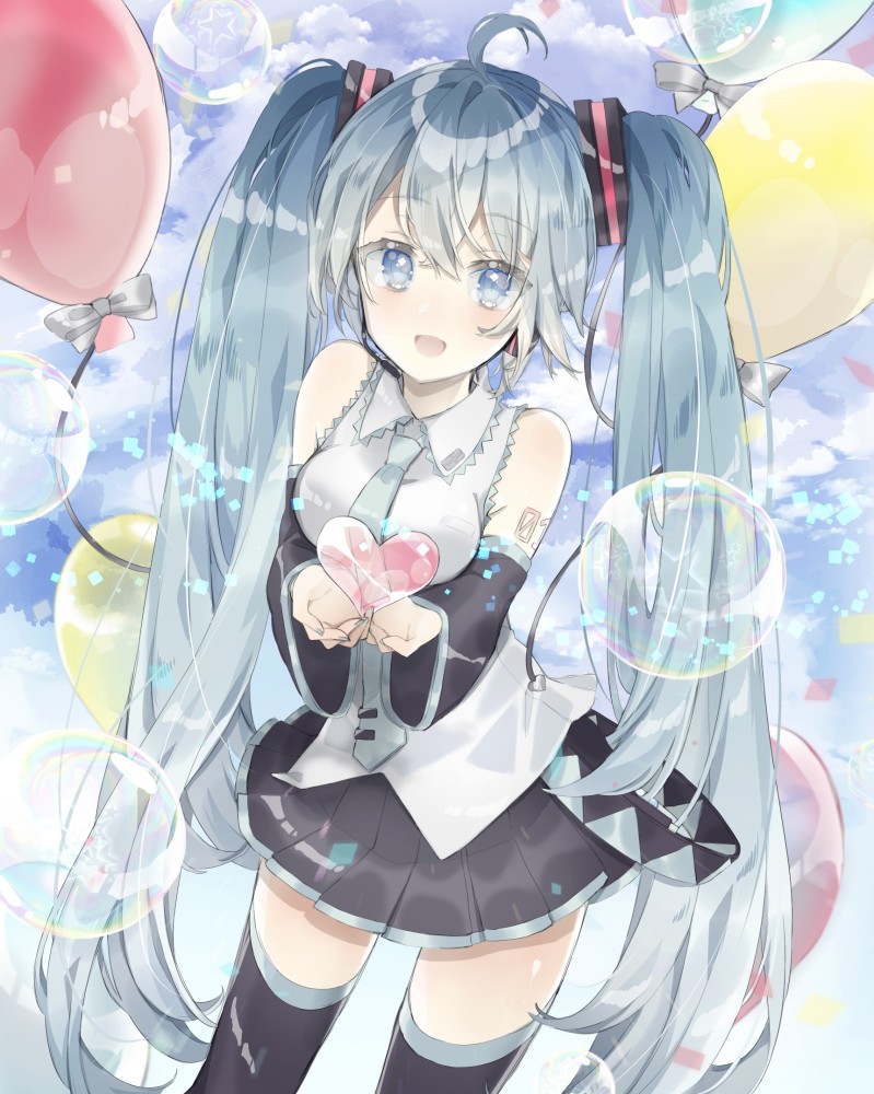 清淡的色调,超清新的画风,养眼的二次元少女美图插画分享