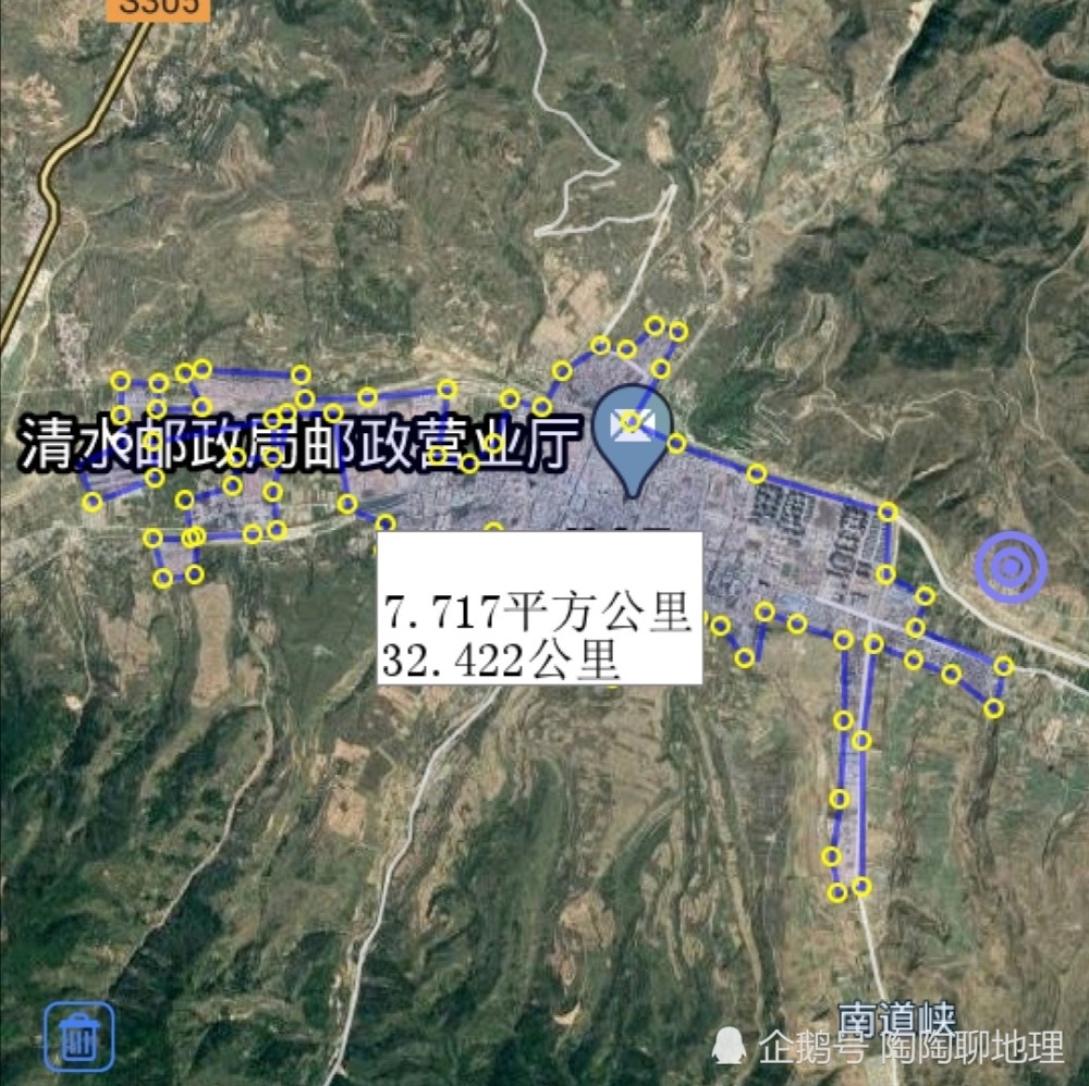 天水市2区5县建成区排名,麦积区最大,武山县最小,了解