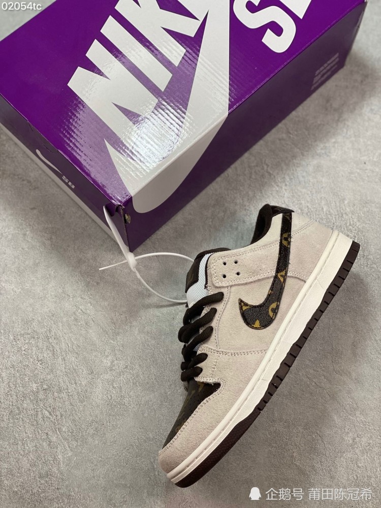 nike sb dunk low x lv 路易登联名