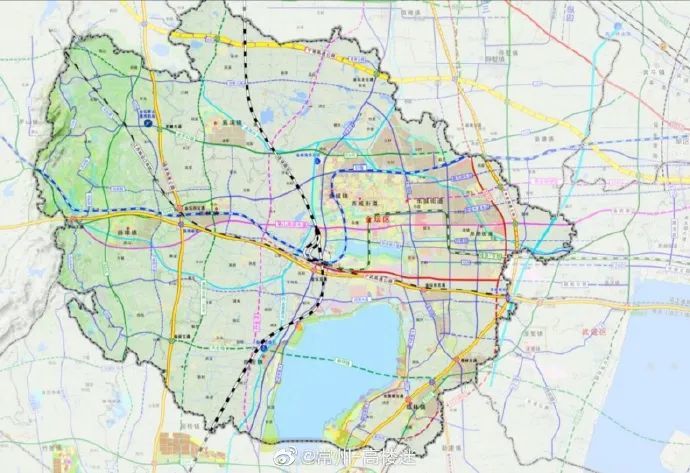 金坛区最新轨道交通规划曝光,根据规划图, 常州s1号线将在茅山地区与