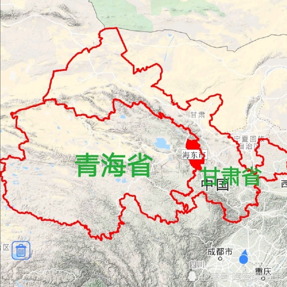 海东市2区4县建成区排名，平安区最大，你知道最小是哪个县吗？