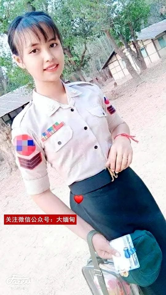 缅甸国防军女兵组图,军医妹子更漂亮!