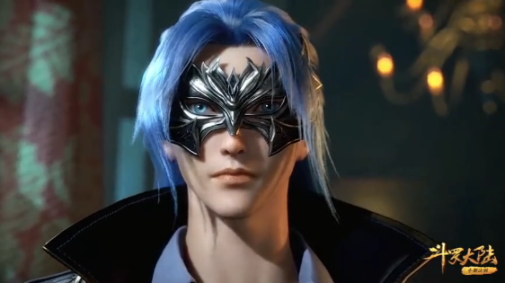 斗罗大陆115话,唐三摘下面具露出真容,胡列娜直接露出