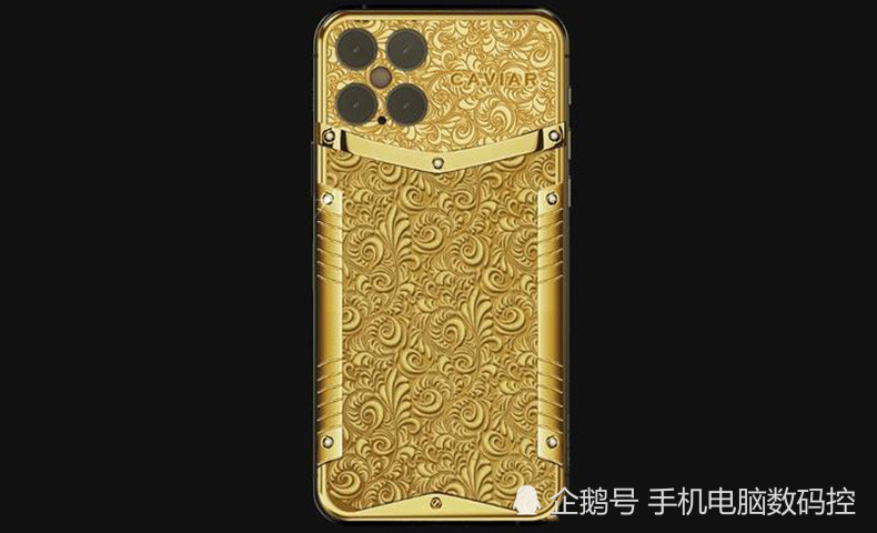 iphone12黄金版开始接受定制,售价高达16万起,回归经典外观设计