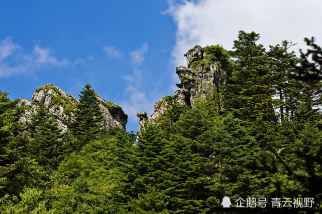 神农架国家地质公园美丽的自然风光