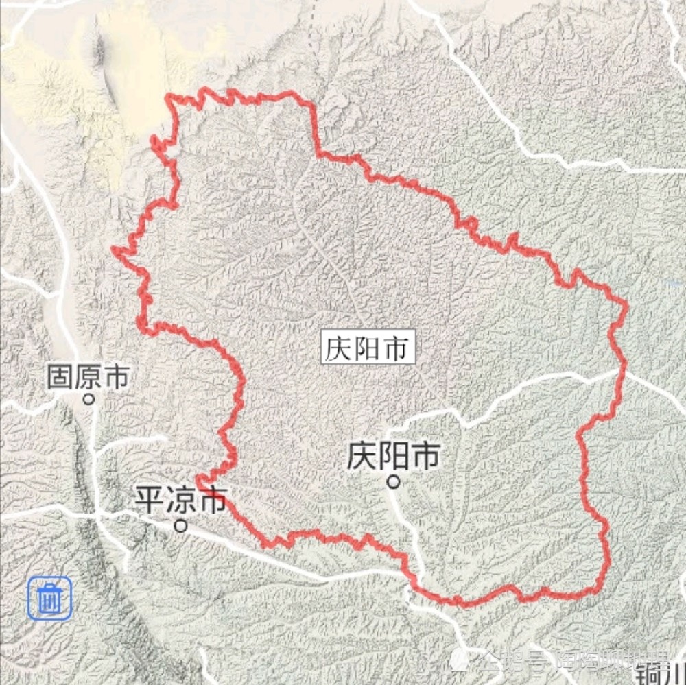 甘肃省庆阳市建成区面积排名,西峰区最大,宁县最小,你觉得呢?
