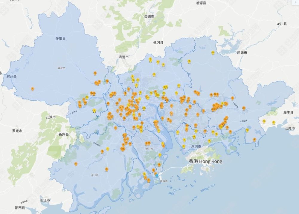 前7月大湾区241宗宅地吸金3100亿，拿地TOP10房企都有谁？