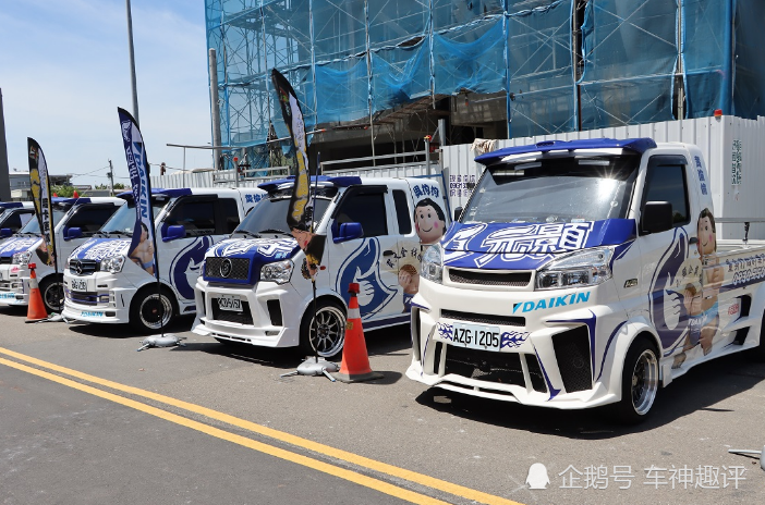 台湾轻卡发展现状:很多年轻人买不起轿车,拿小货车来改装