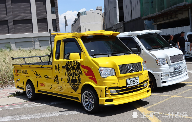 台湾轻卡发展现状:很多年轻人买不起轿车,拿小货车来改装