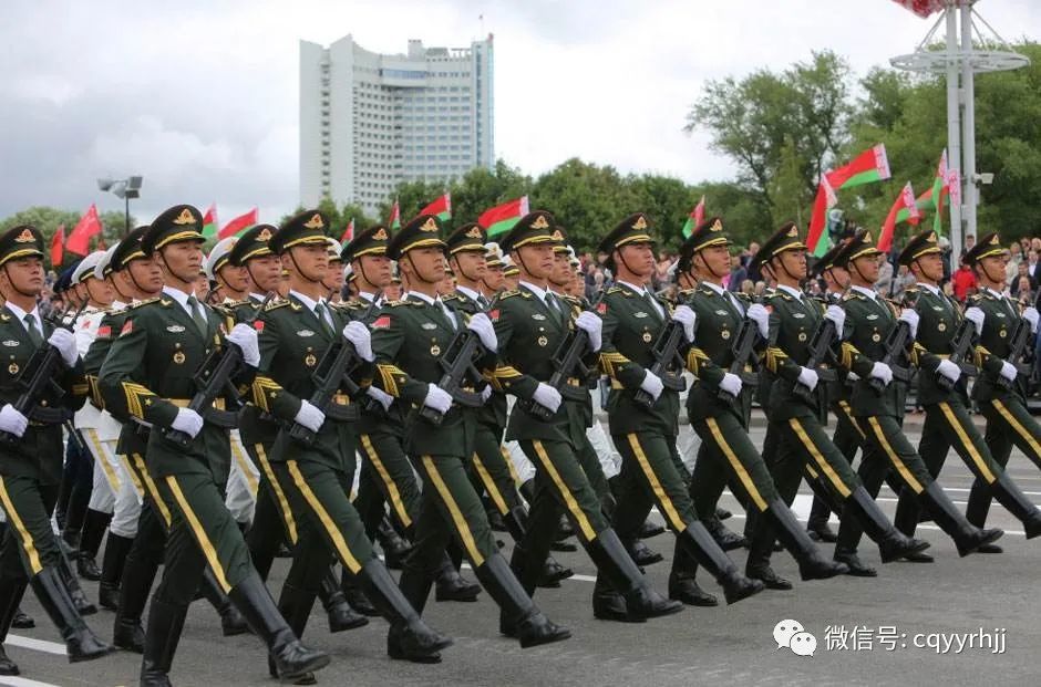 2019年新中国成立70周年大阅兵部分图片